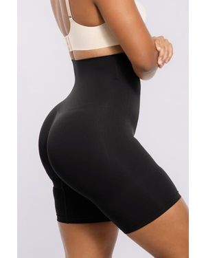 Shapellx Everyday High Waist Shaping Shorts - Black