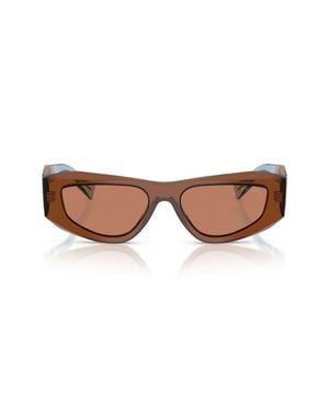 Prada 52Mm Pillow Sunglasses - Brown