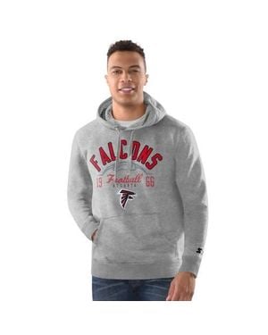 Starter Atlanta Falcons Pullover Hoodie - Gray
