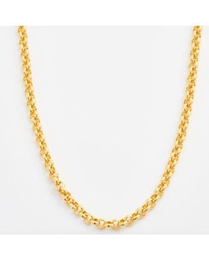 7879 Rolo Chain Necklace - Metallic