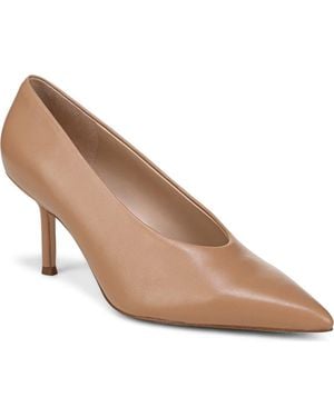 FAVORITE DAUGHTER Zoe Leather Pump - Natural