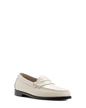 G.H. Bass & Co. Whitney Weejuns Penny Loafer - White