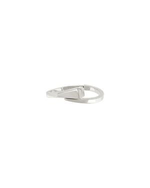 CXC Diamond Nail Bracelet - White