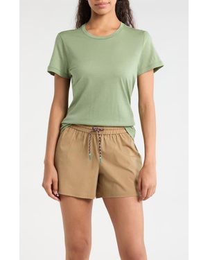 Smartwool Ultralite Short Sleeve Merino Wool Blend T-Shirt - Green