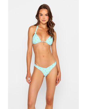 Beach Bunny Spritz Halter Top - Orange