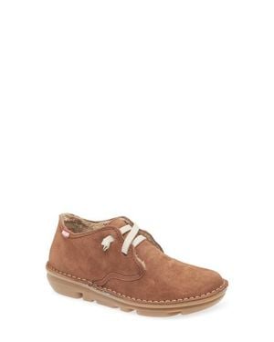 On Foot Silken Faux Fur Lined Sneaker - Brown