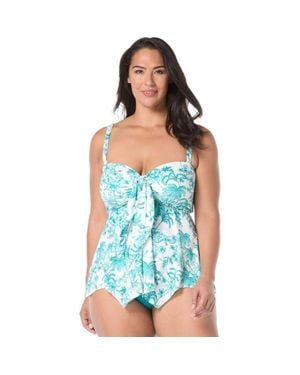 Coco Reef Goddess Bandini Swim Top - Blue