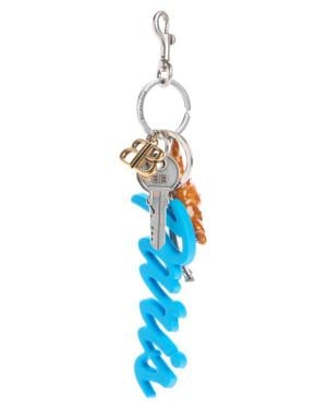 Balenciaga Tourist Paris Croissant Charm/Keyring in Blue | Lyst