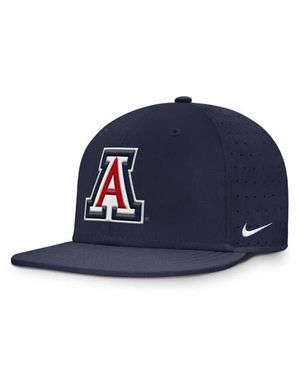 Nike Arizona Wildcats On-Field Dugout True Performance Fitted Hat - Blue