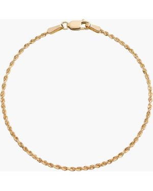 AUrate New York Rope Chain Bracelet - Metallic