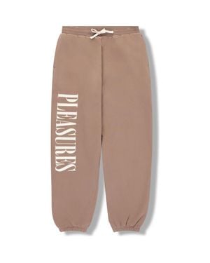 Pleasures Onyx Logo Sweatpants - Brown