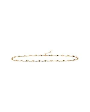 Mango Beaded Chain Belt - Metallic