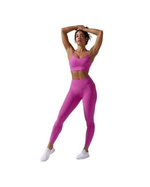 Tavi Cloud High Waisted Legging - Purple