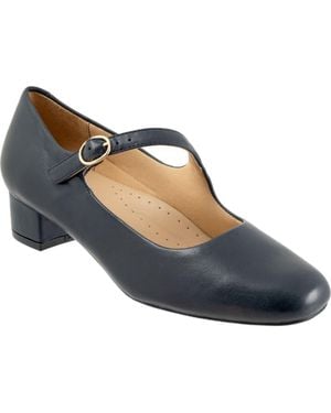 Trotters Desna Pump - Blue