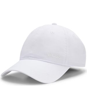 BOSS Lach Baseball Cap - White