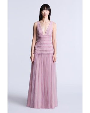 BCBGMAXAZRIA Iris Gown - Purple