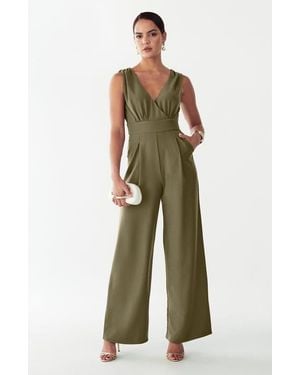 BWLDR Parker Jumpsuit - Green
