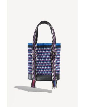 Amambaih Mimi Sphere Bucket Bag - Blue