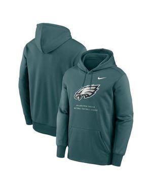 Nike Philadelphia Eagles Toss Sweep Therma-Fit Hoodie - Green
