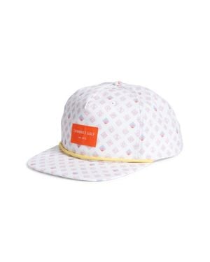Swannies Winston Print Waterproof Baseball Cap - White