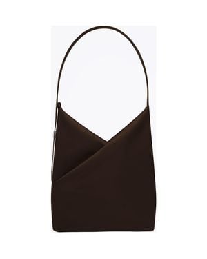 Lux and Nyx Origami Hobo Bag With Detachable 15-Inch Laptop Sleeve For - Black