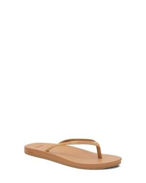 Sanuk Polly Flip Flop - Natural