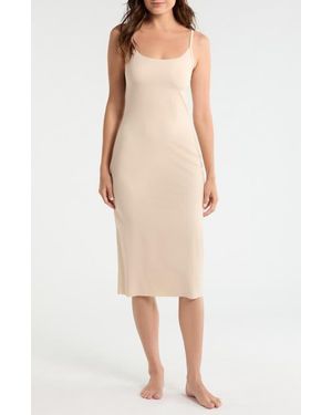 Nordstrom Invisible Edge Slip - Natural