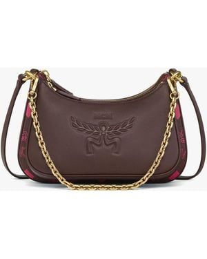 MCM Aren Duo Hobo - Brown