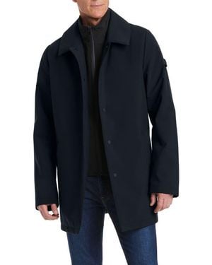 Vince Camuto Longline Jacket With Bib - Blue