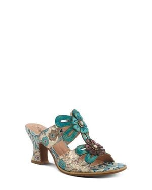 Spring Step Alania Sandal - Green