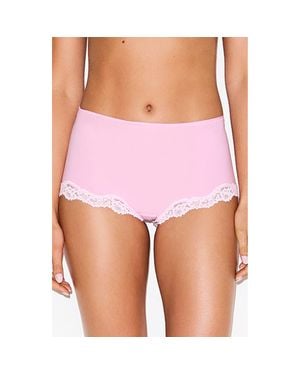 Skims Fits Everybody Lace Boy Short - Purple