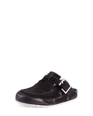 A.s.98 Ronson Whipstitch Mule - Black