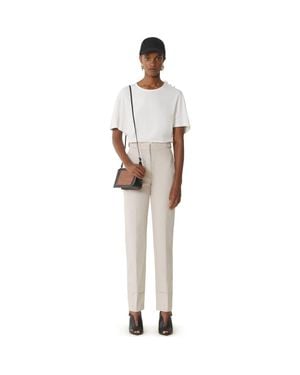 Lanvin Cigarette Pants - White