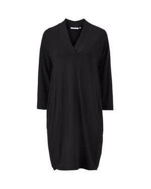 Masai Long Sleeve V-Neck Tunic - Black