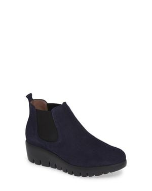 Wonders Slip-On Chelsea Boot - Blue