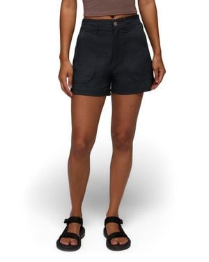 Prana Stretch Zion Cargo Shorts - Black
