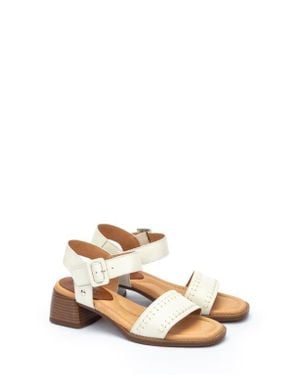 Pikolinos Oliva Ankle Strap Sandal - White