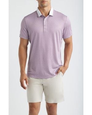 Redvanly Duncure Performance Polo - Purple