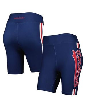 Mitchell & Ness St. Louis Cardinals Biker Shorts - Blue