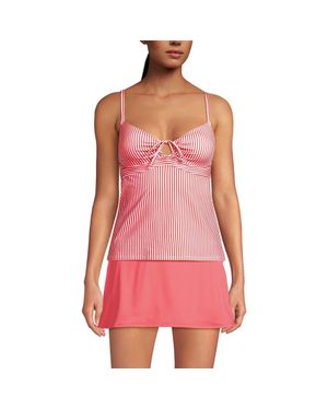Lands' End Lifting Tankini - Pink