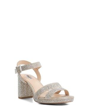 Dune Manifesting Platform Sandal - Natural