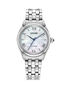 Citizen Classic Mother-Of-Pearl Bracelet Watch, 33Mm - Metallic