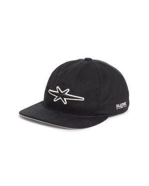 Phipps Star Logo Embroidered Classic Adjustable Baseball Cap - Black