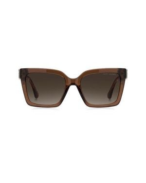 Marc Jacobs 55Mm Gradient Cat Eye Sunglasses - Brown