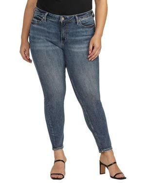 Silver Jeans Co. Suki Skinny Jeans - Blue