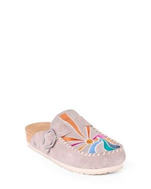 Minnetonka Buckle Clog - Pink