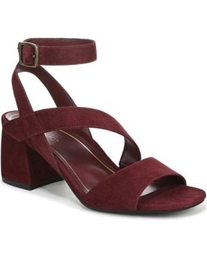Vionic Samara Block Heel Sandal - Red