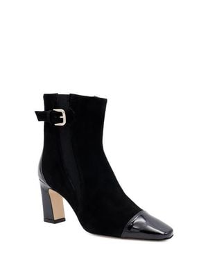 Amalfi by Rangoni Feroce Cap Toe Bootie - Black
