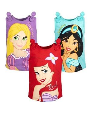 Disney Princess Sleeveless Tank Top Set - Red