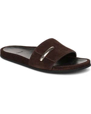 Vince Sadie Slide Sandal - Brown
